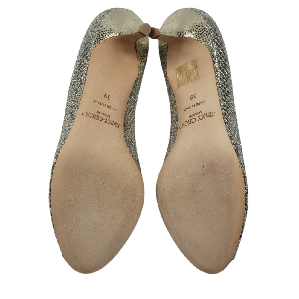 Jimmy Choo Isabel Peep Toe Pumps - Picture 7 of 7